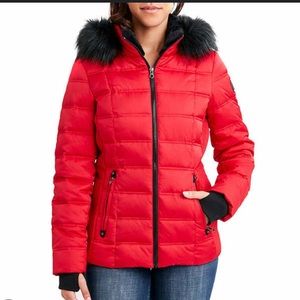 red nautica puffer